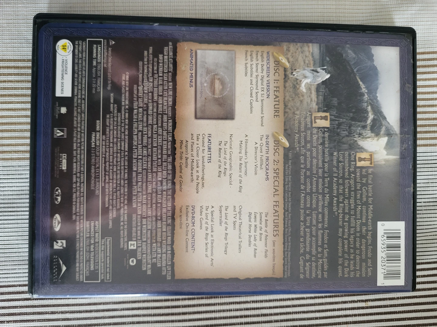 The Lord of the Rings DVD Collection - photo 5