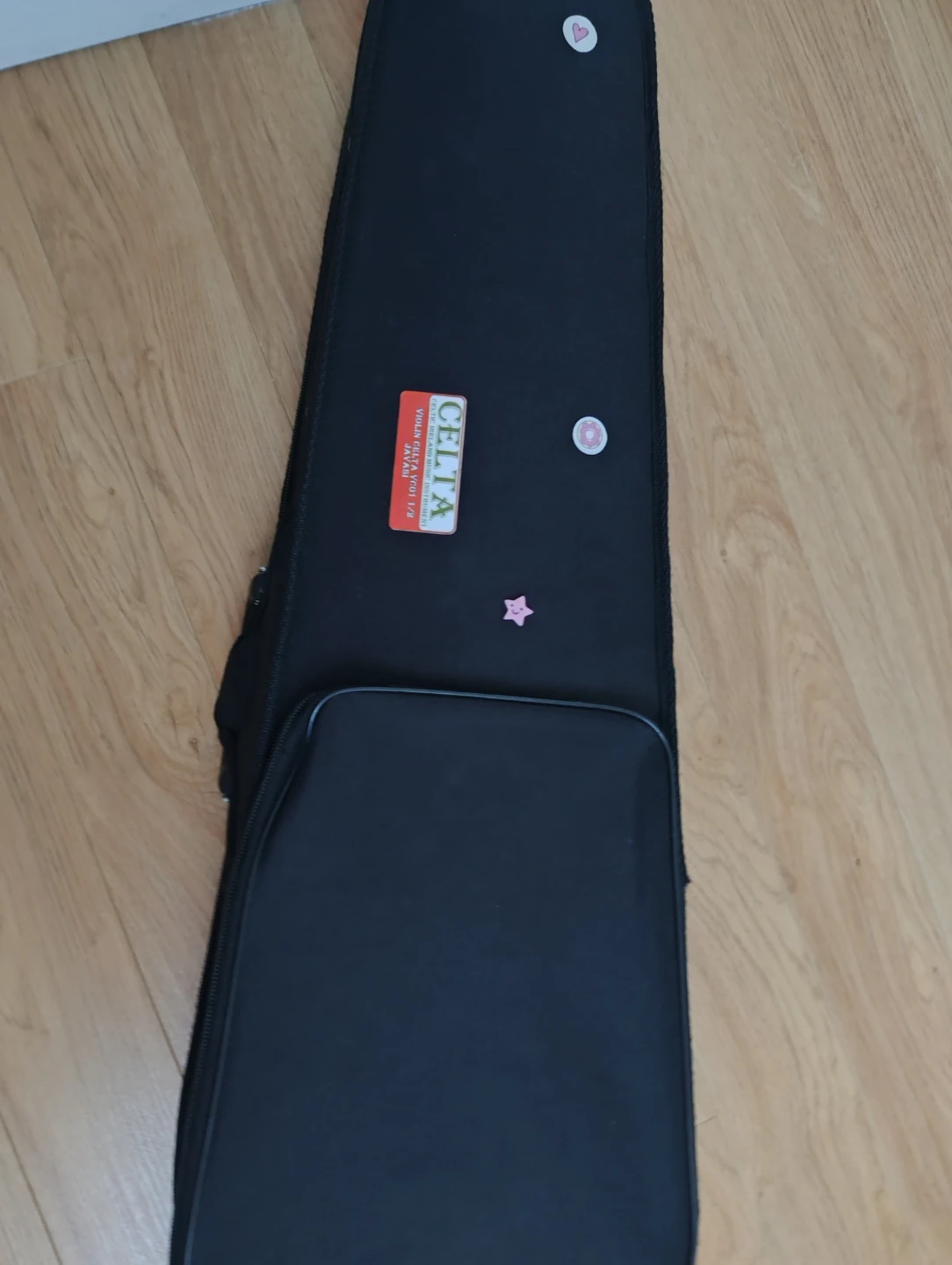 Violin with Case, Bow, and Shoulder Rests