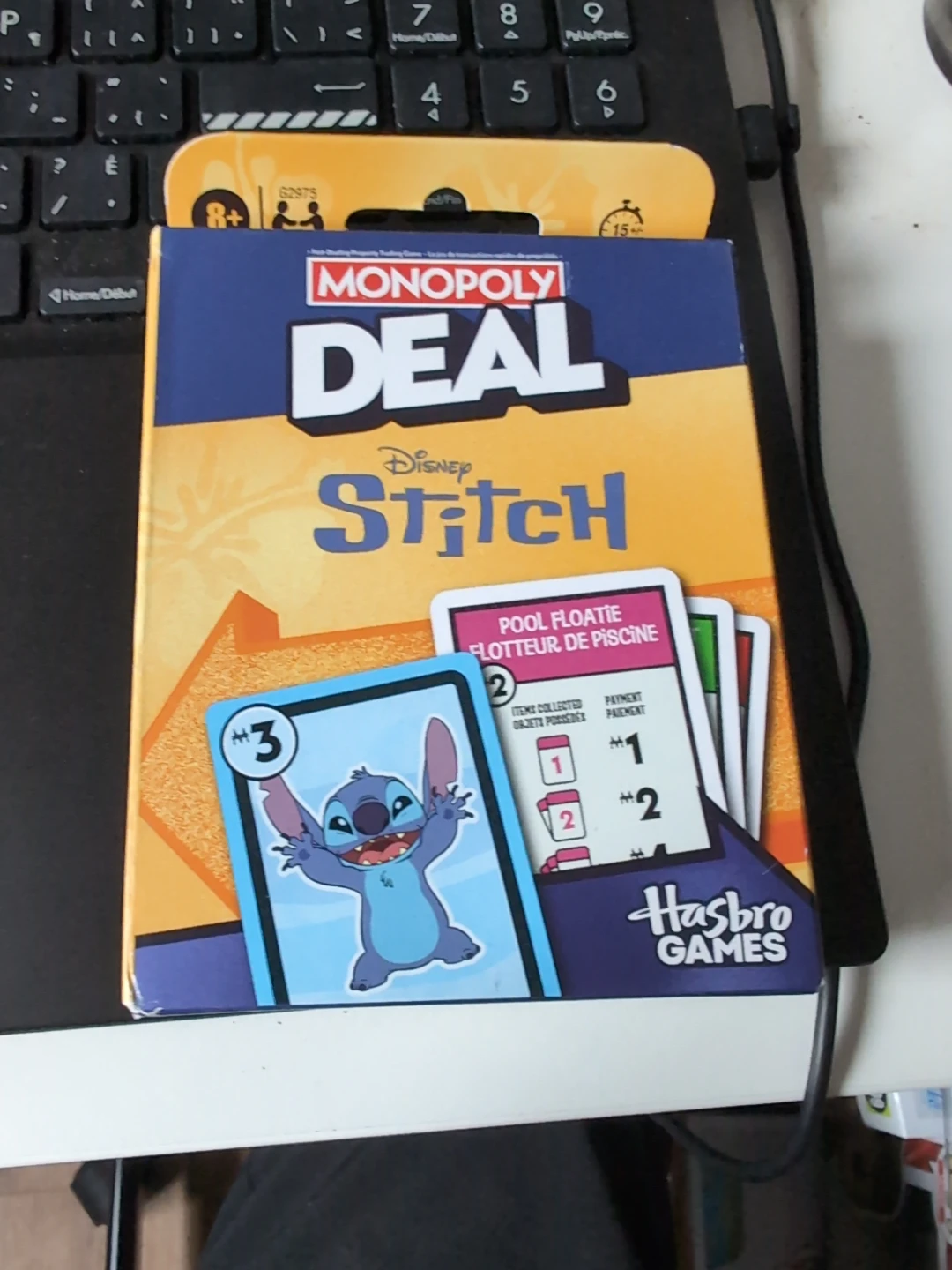 Monopoly Deal Disney Stitch Card Game