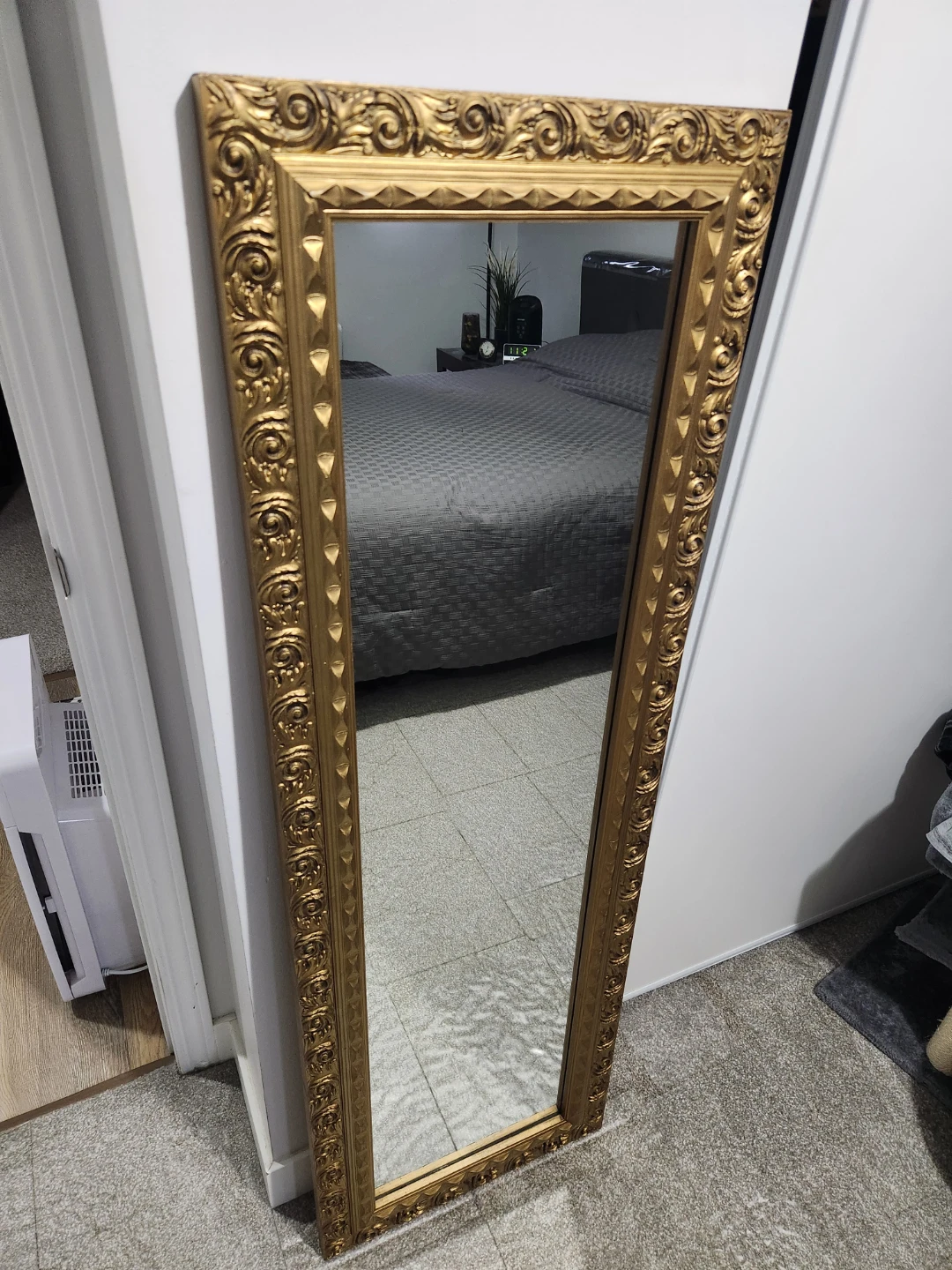 Gold Framed Full Length Mirror