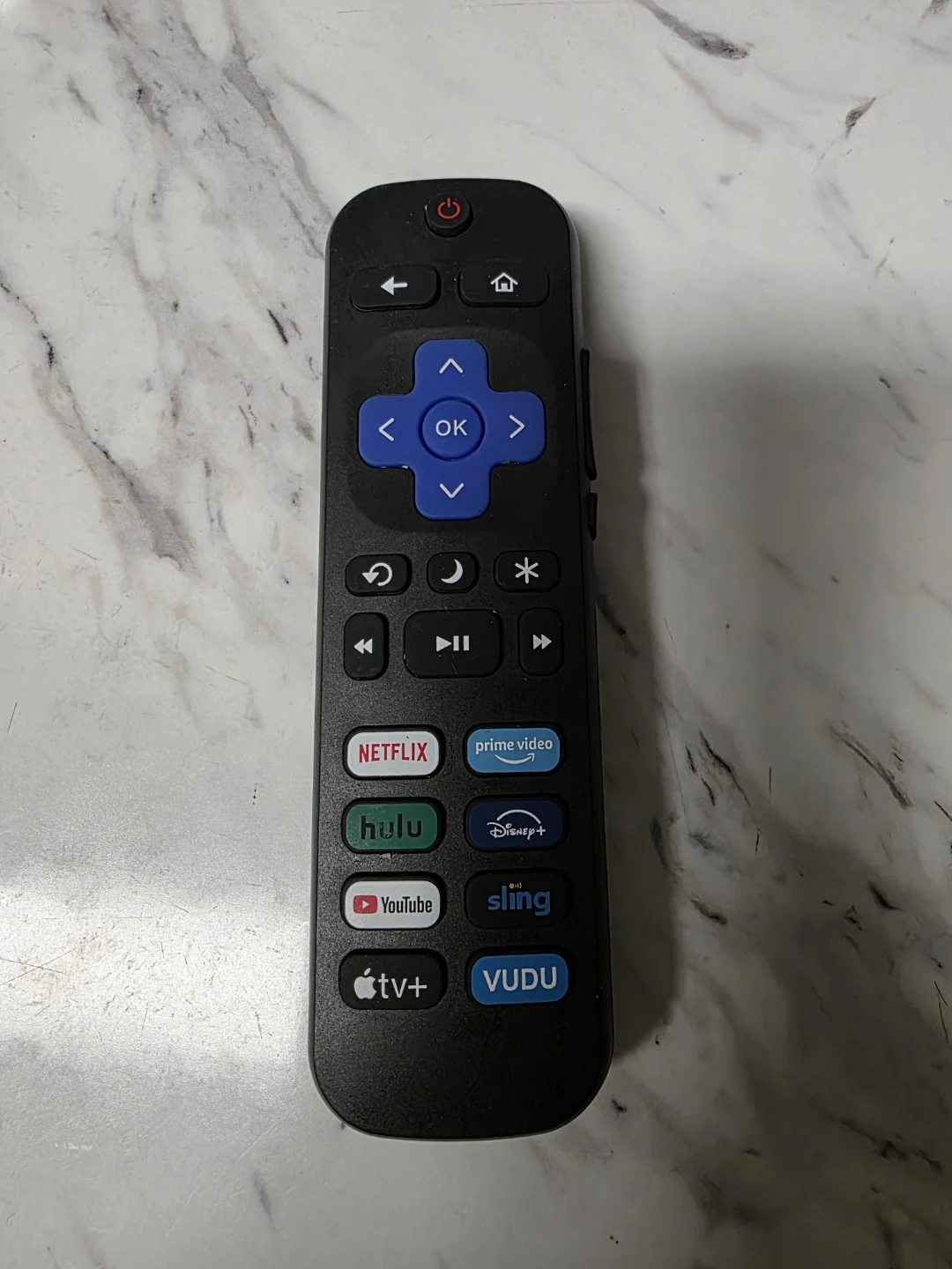 Streaming Remote Control with App Buttons