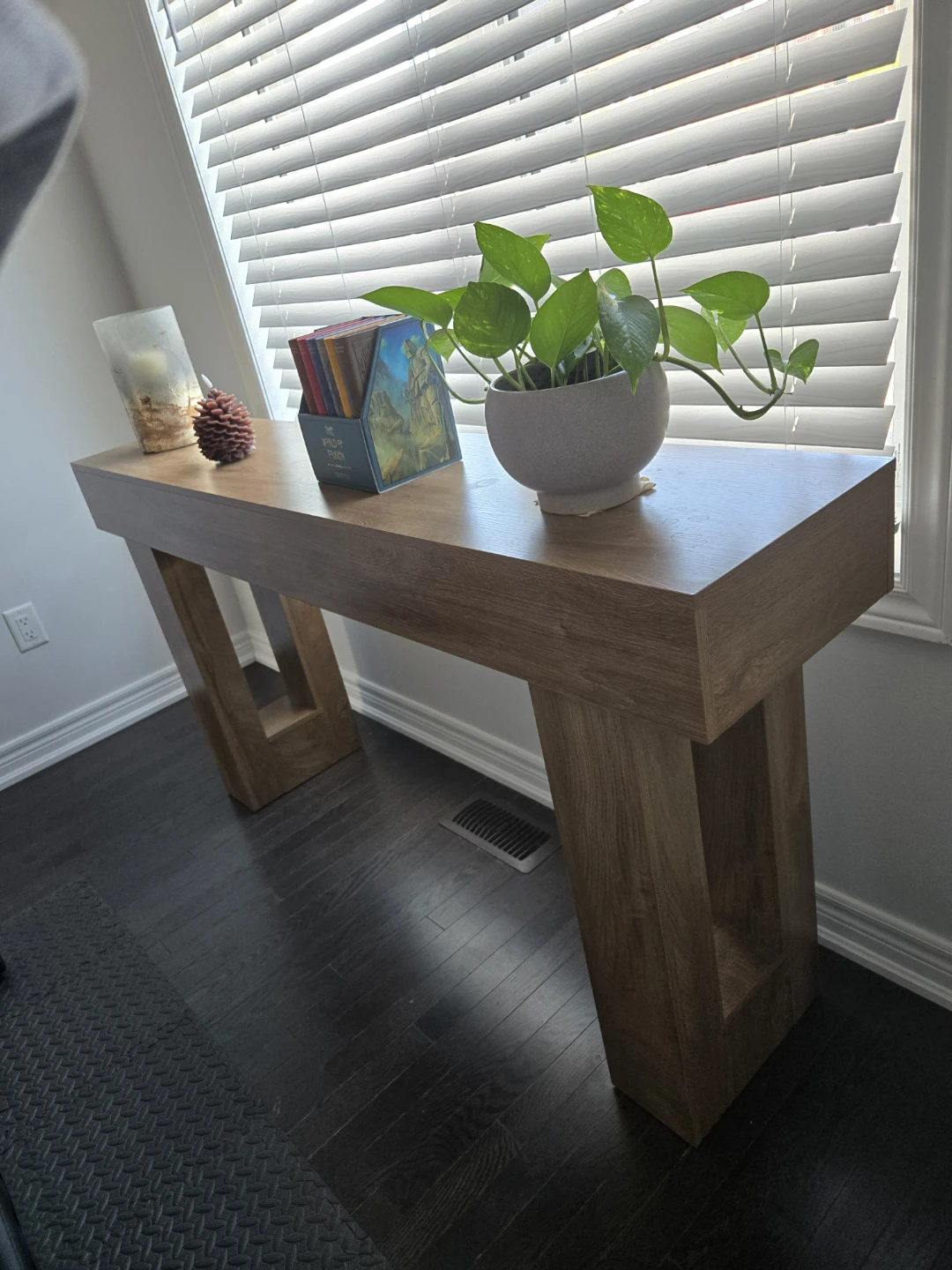 Wooden Console Table 63" - photo 2
