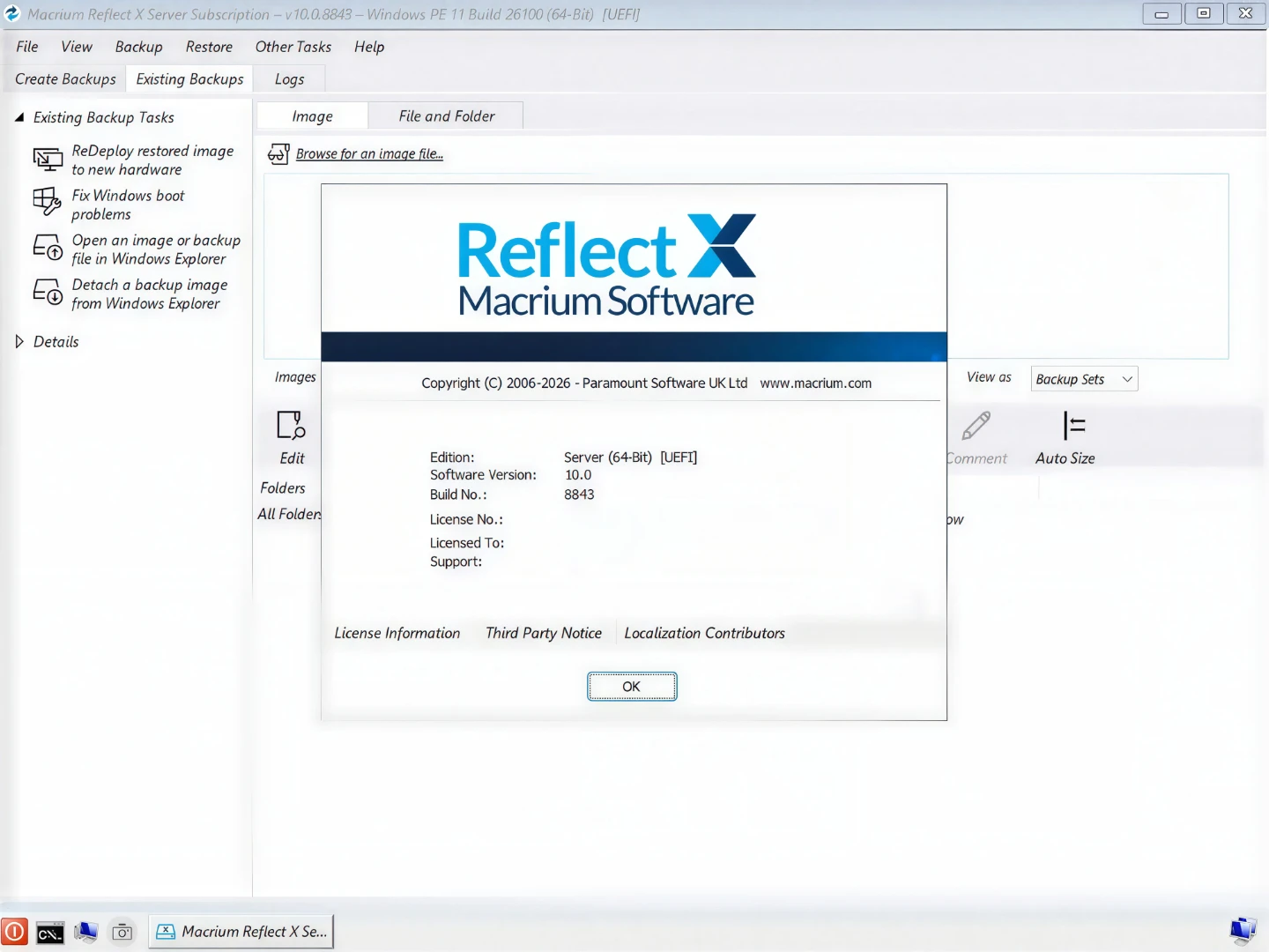 Macrium Reflect X Server Bootable DVD - photo 4