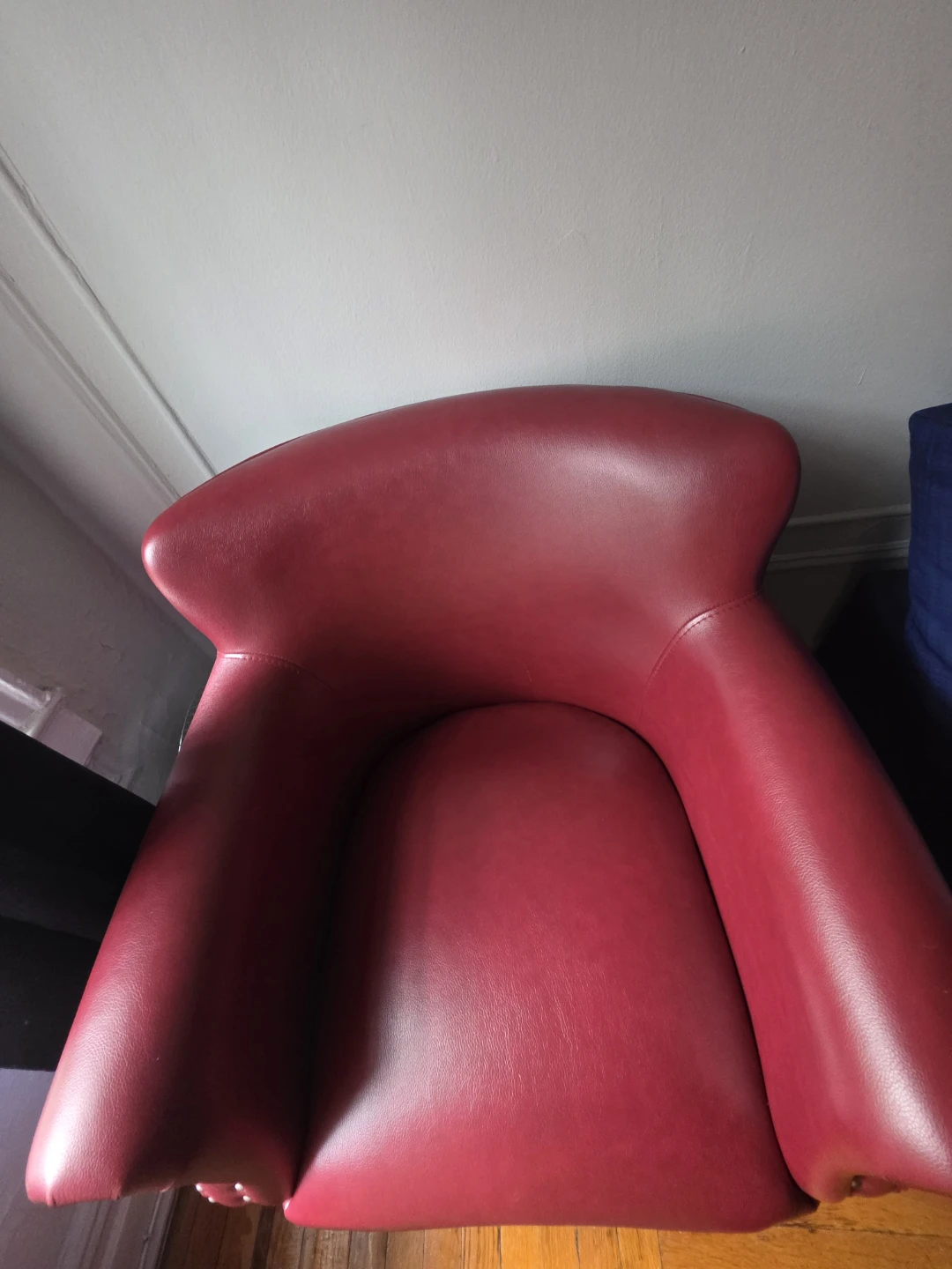Red Accent Chair - photo 4