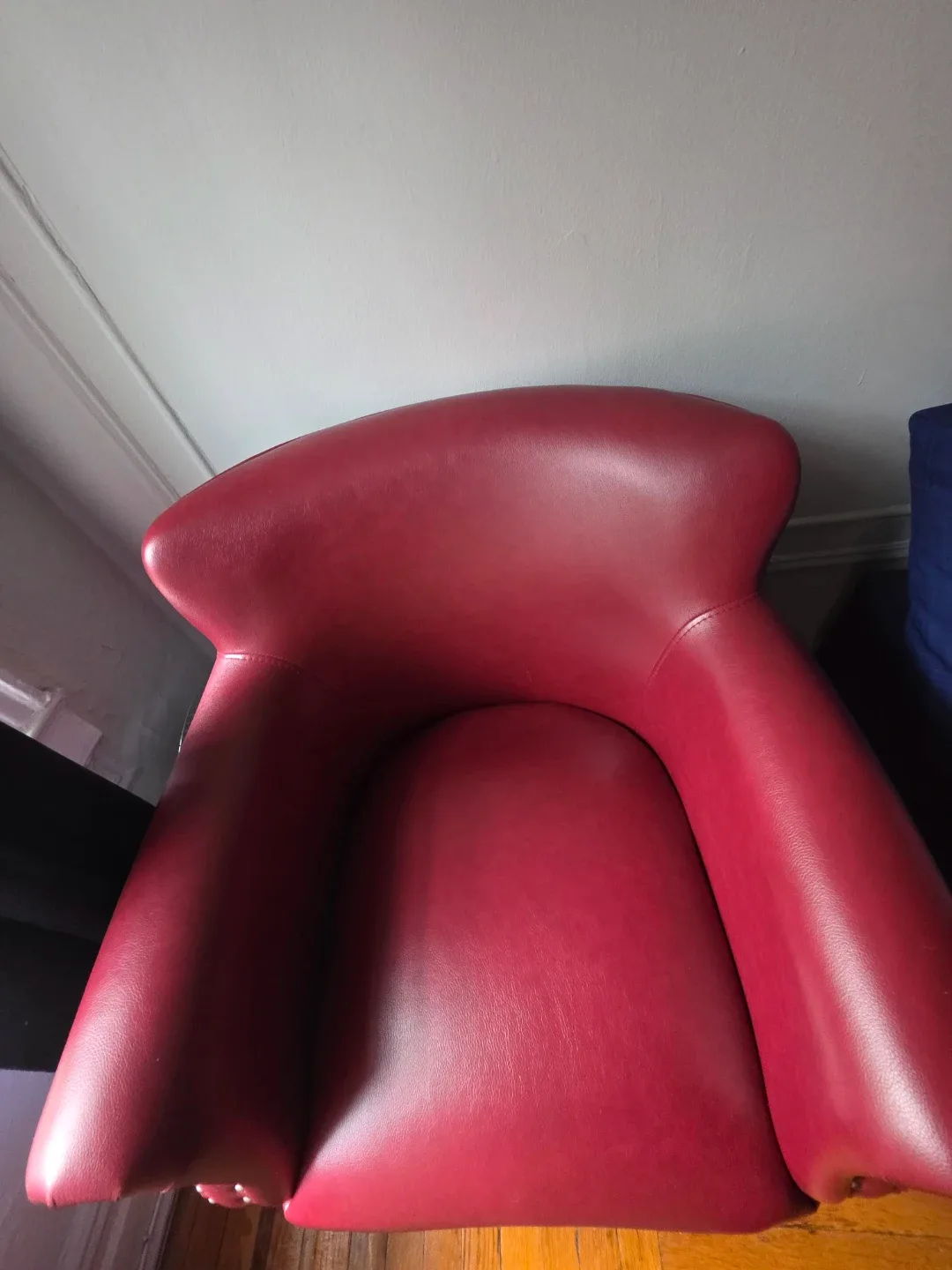 Red Accent Chair - photo 4