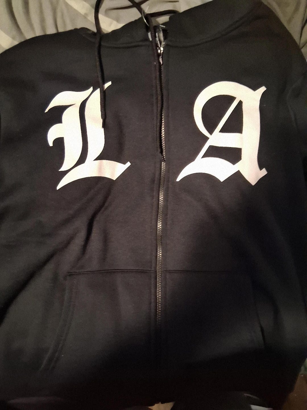 LA Lakers Zip-Up Hoodie and Sweatpants Set - photo 2