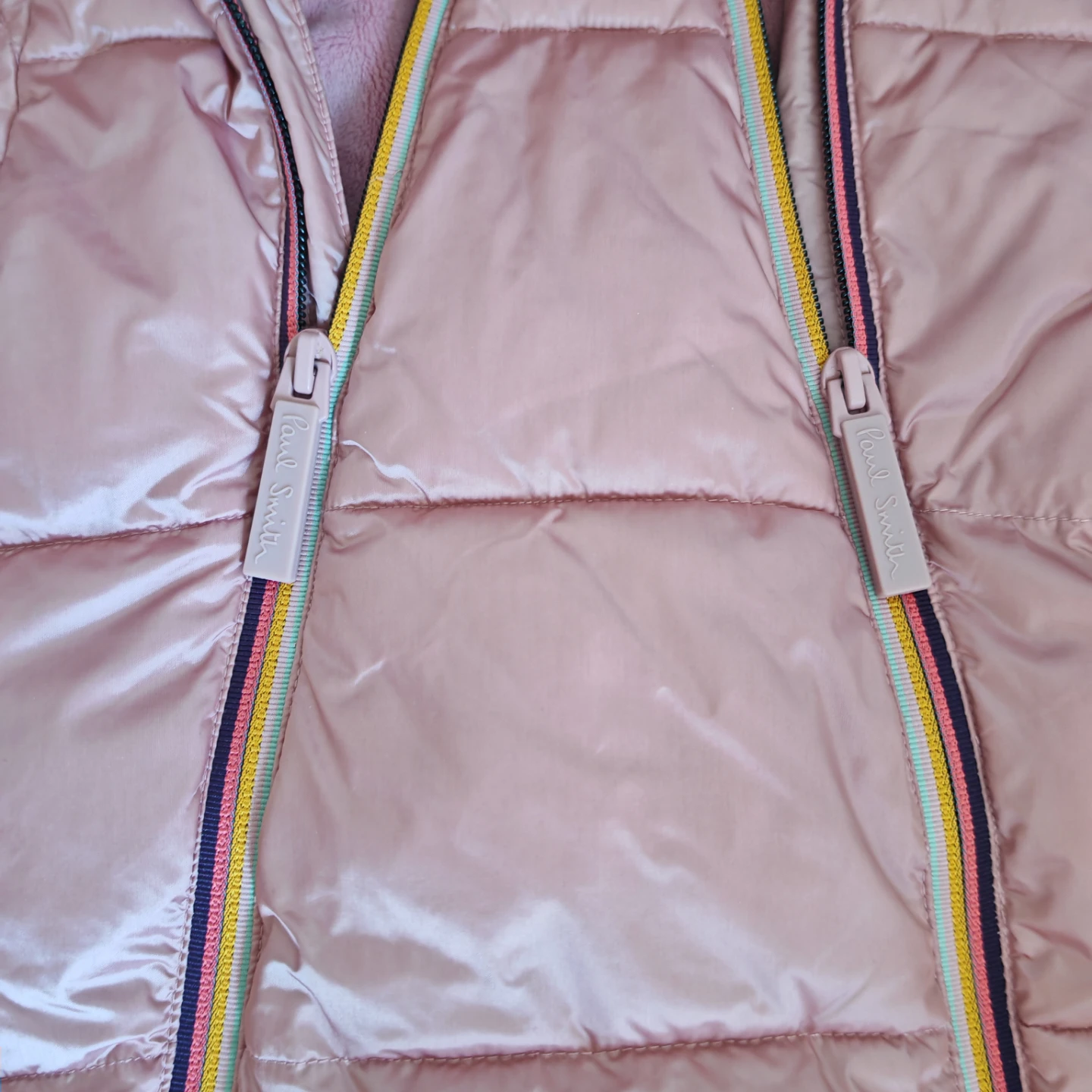 Paul Smith Pink Puffer Snowsuit with Mittens - photo 5
