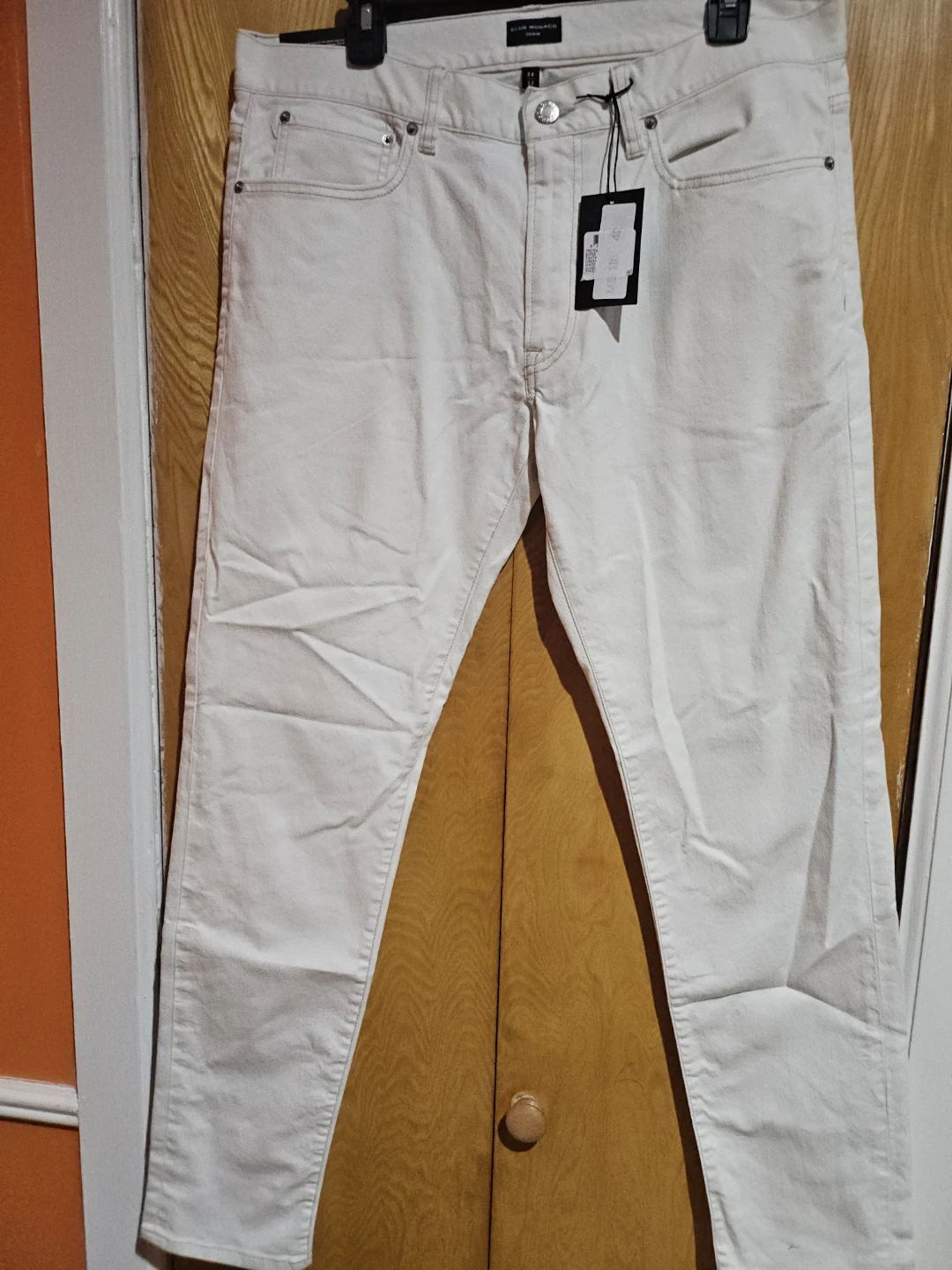 Club Monaco White Denim Jeans 34/32
