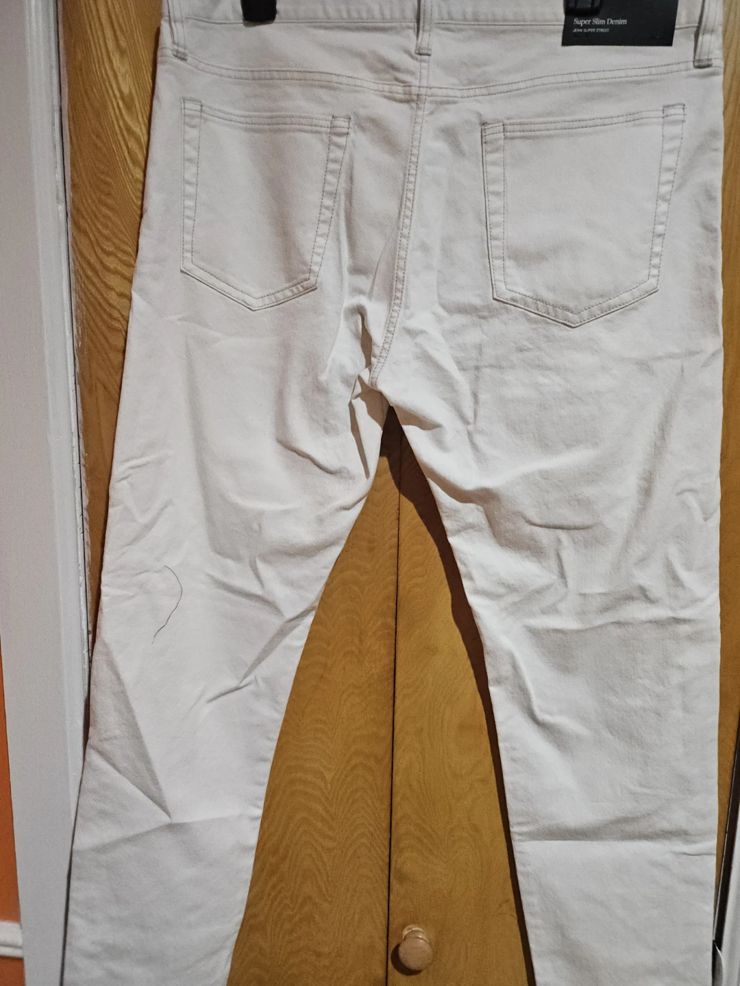Club Monaco White Denim Jeans 34/32 - photo 5