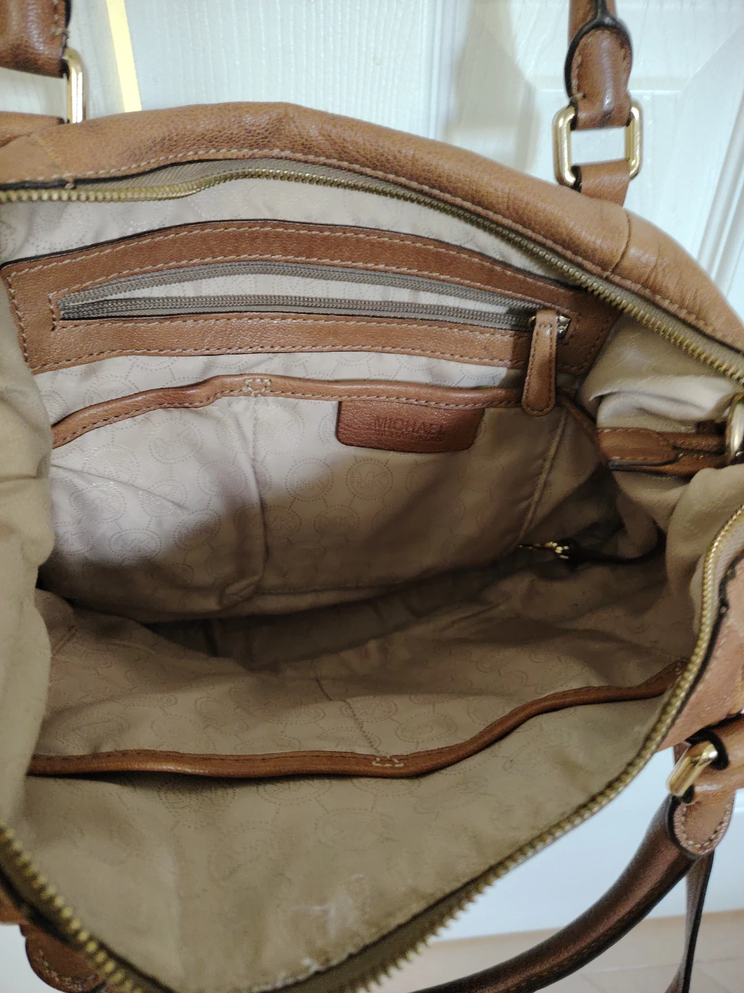 ⚽️Michael Kors Leather Satchel Handbag - photo 3