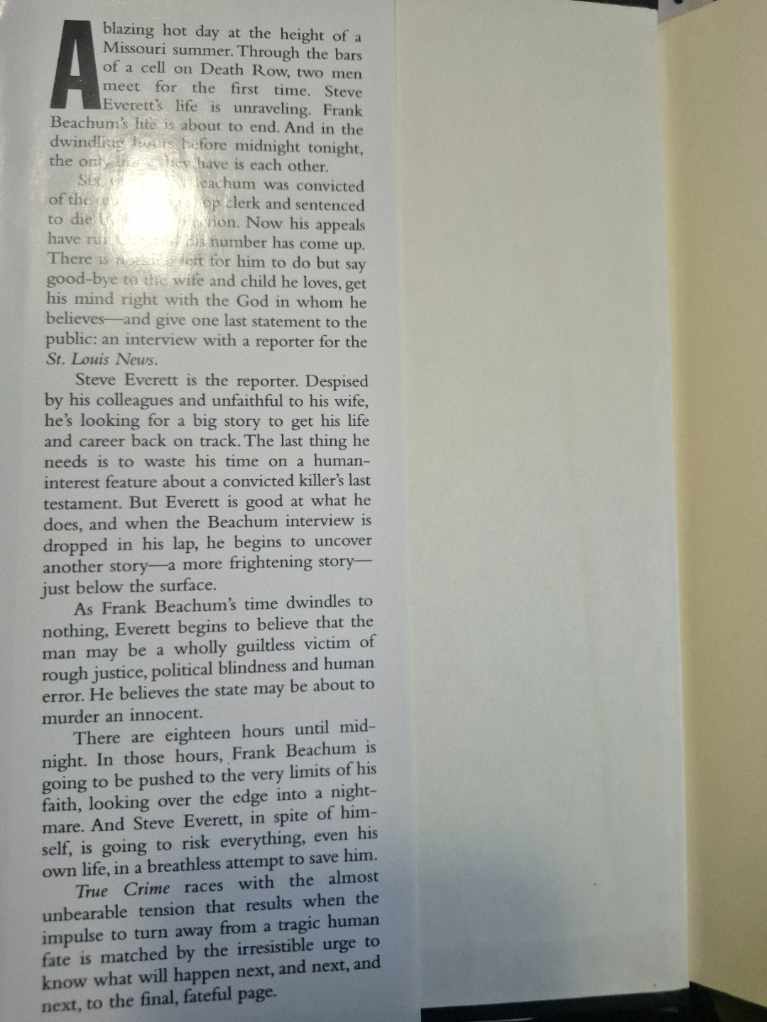 True Crime by Andrew Klavan Novel - photo 2