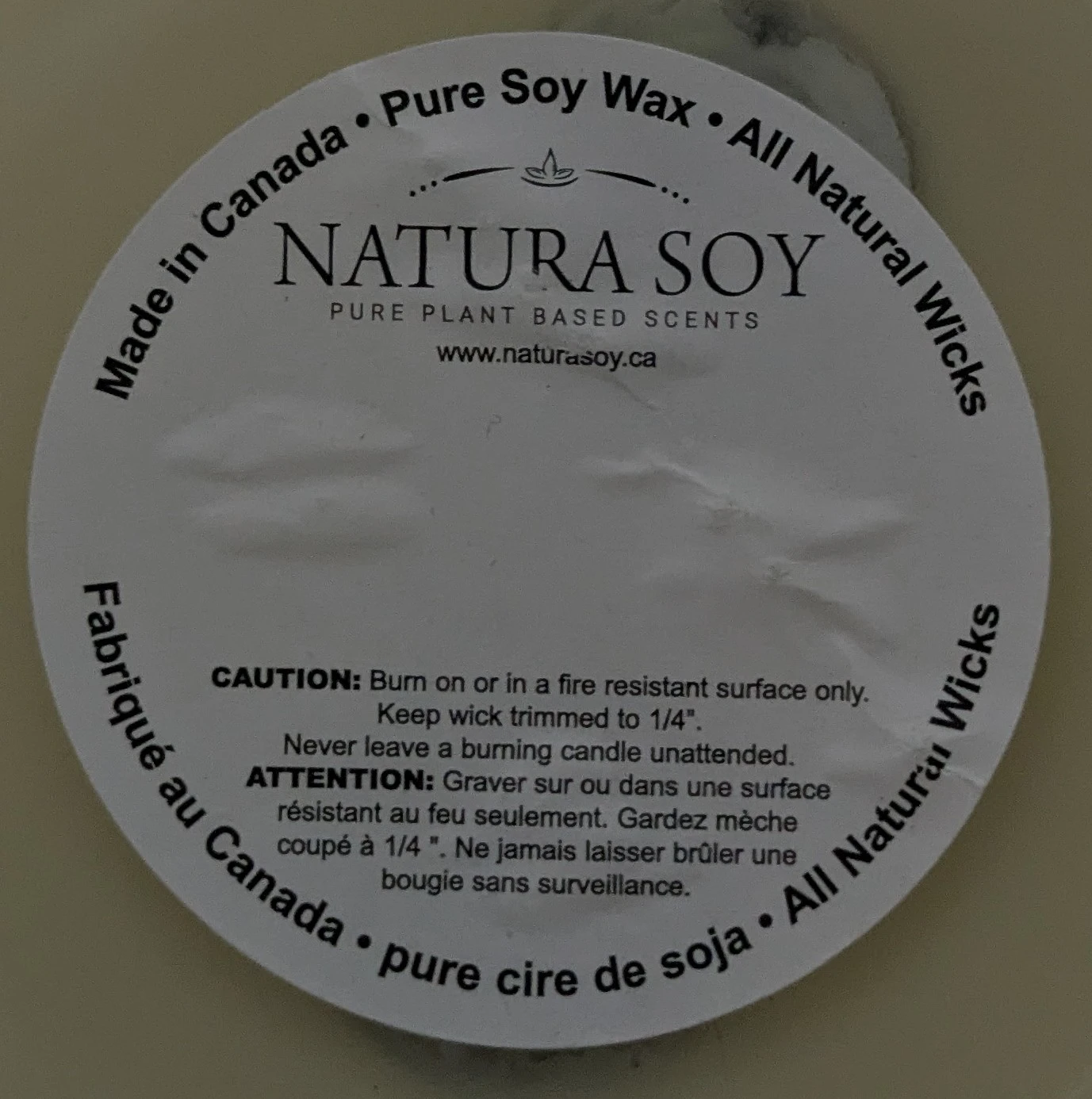 ⚽ Natura Soy Joyeux Noel Candle - photo 2