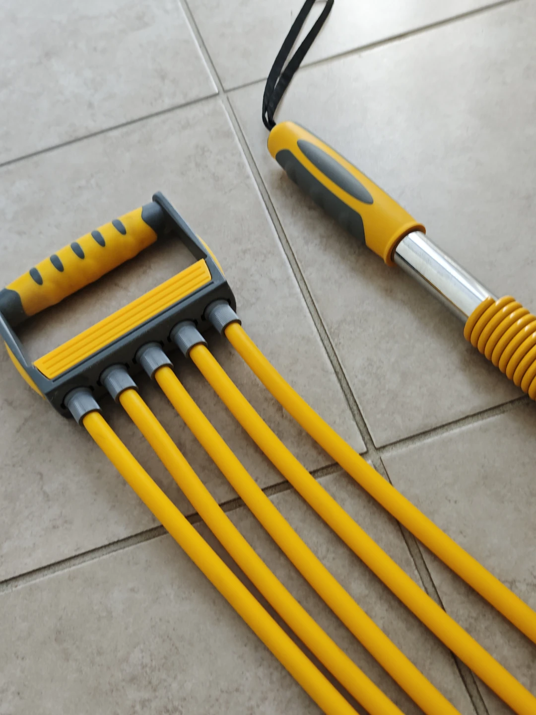 Yellow Resistance Band Chest Expander - photo 2