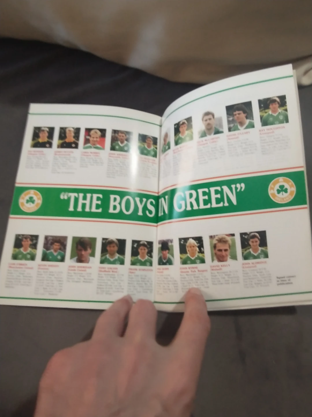 1988 Republic of Ireland v Romania Football Programme - photo 5