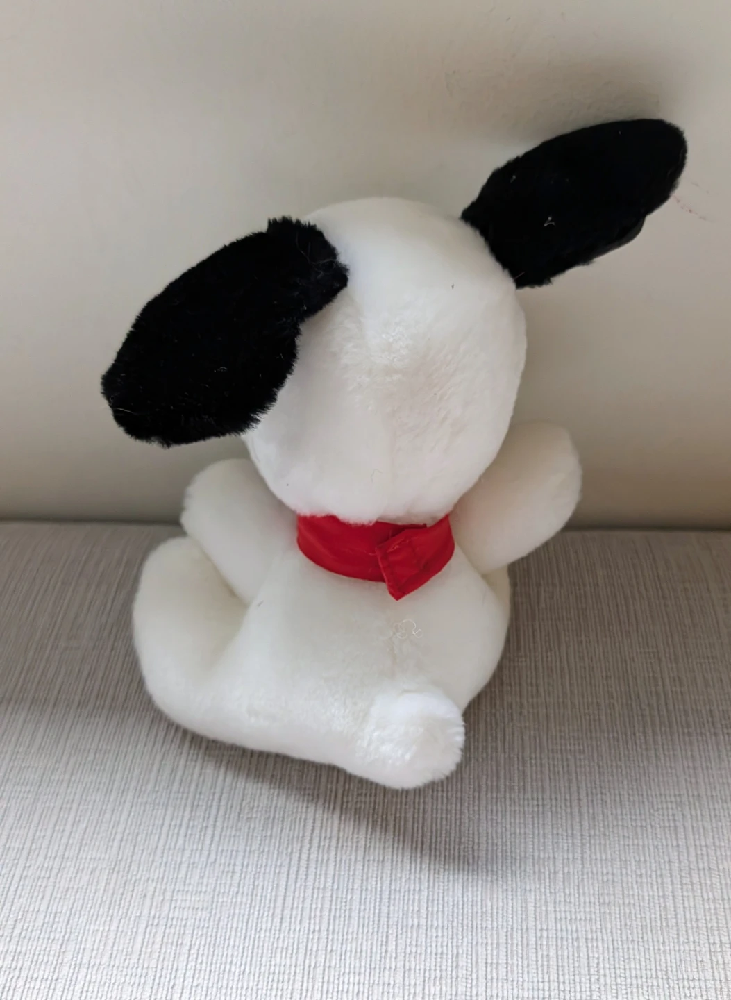 Plush Snoopy Dog Toy with Red Bowtie - photo 2