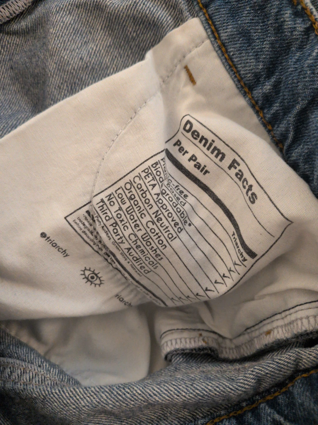 Triarchy "The Jean" Relaxed Fit Jeans Size 26 - photo 5