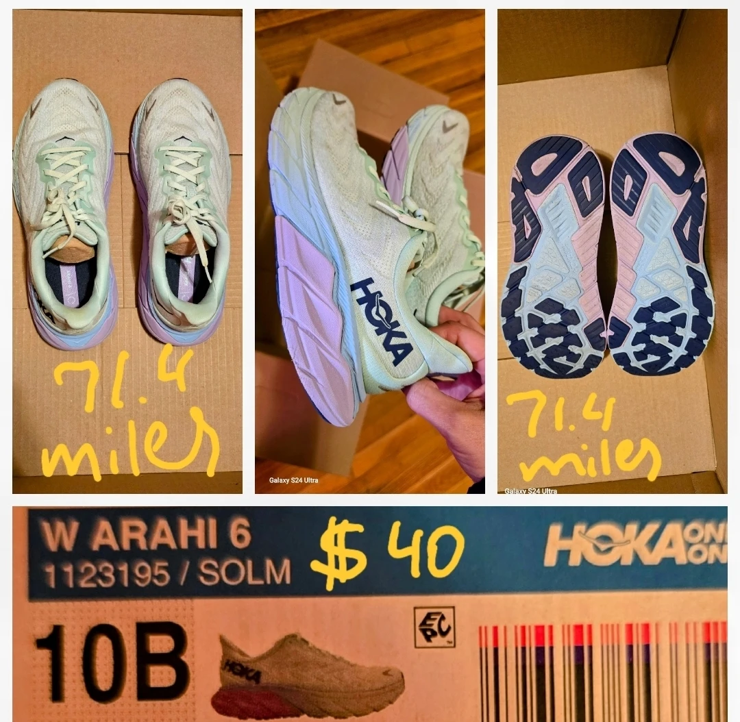 Hoka Arahi 6 Women's Running Shoes Size 10B