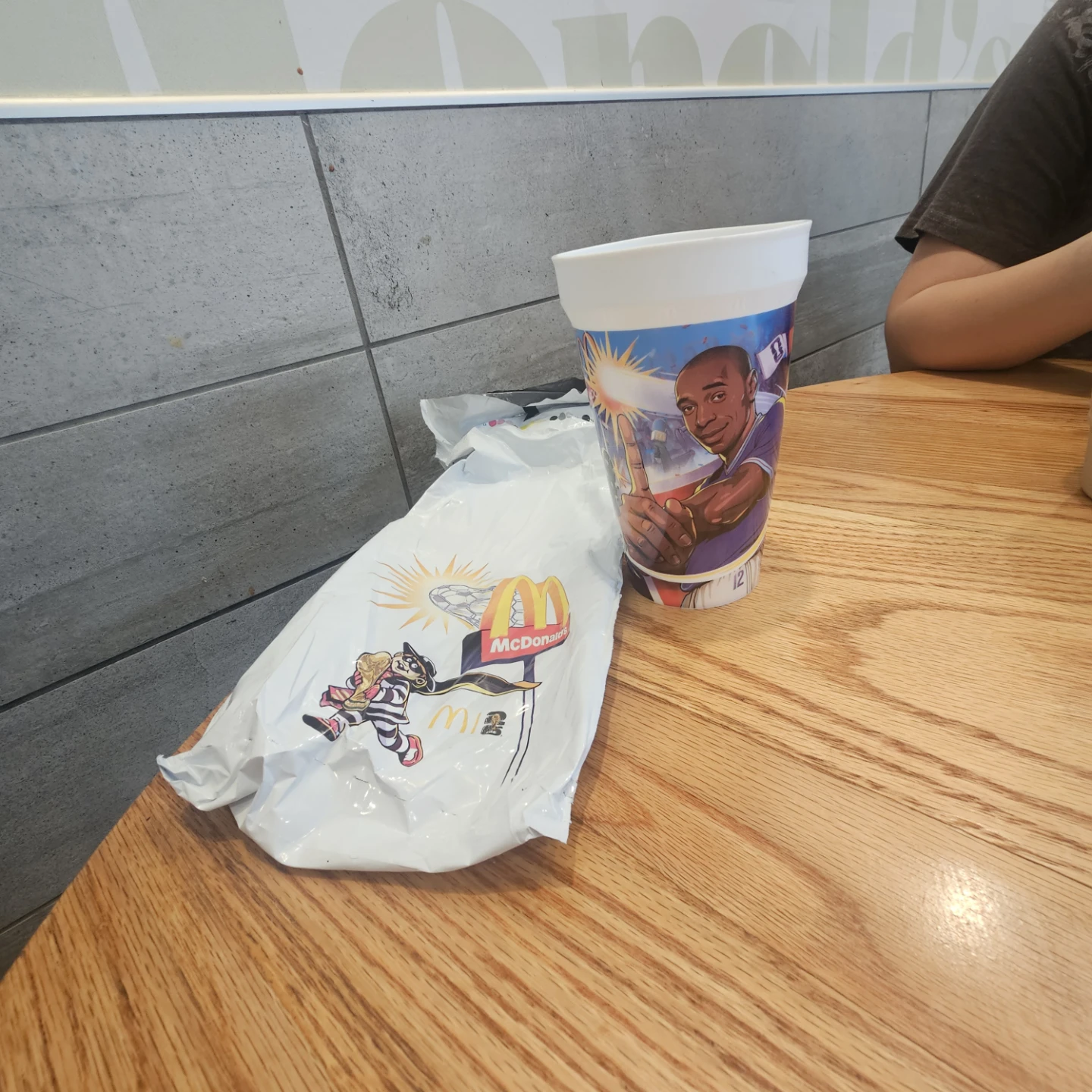 McDonald's Meal Bag and Drink Cup