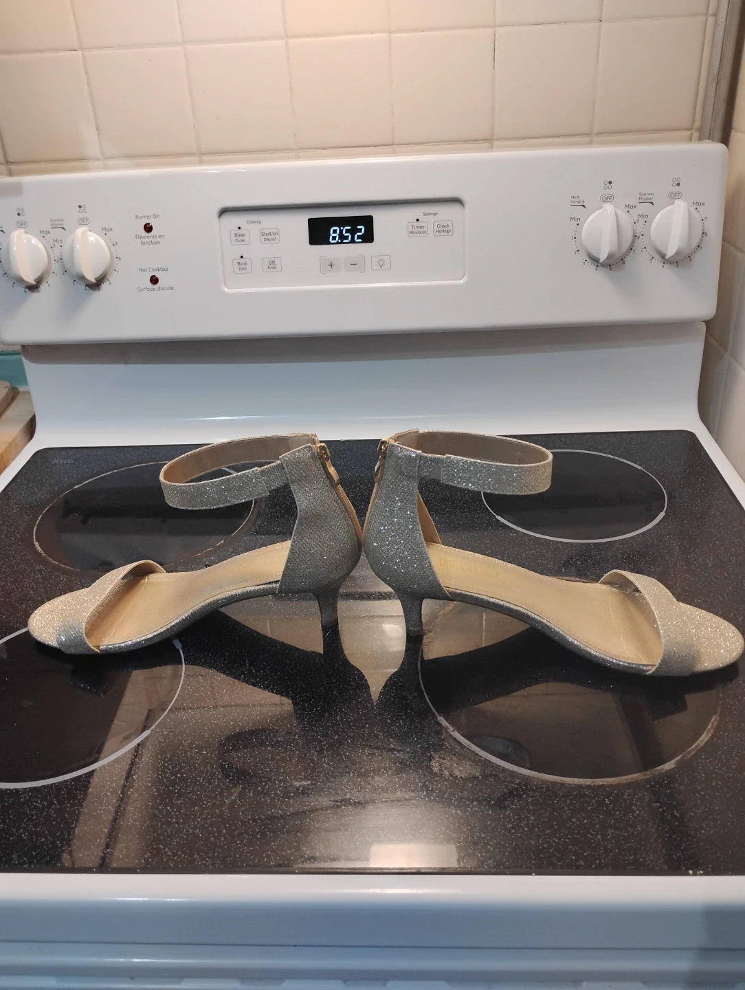 Gold heels size 10 - photo 3
