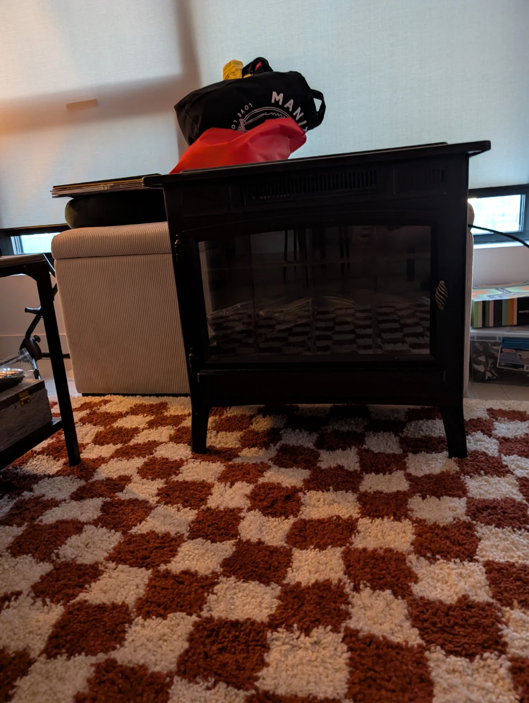 Electric Fireplace Stove with Remote Control - photo 3