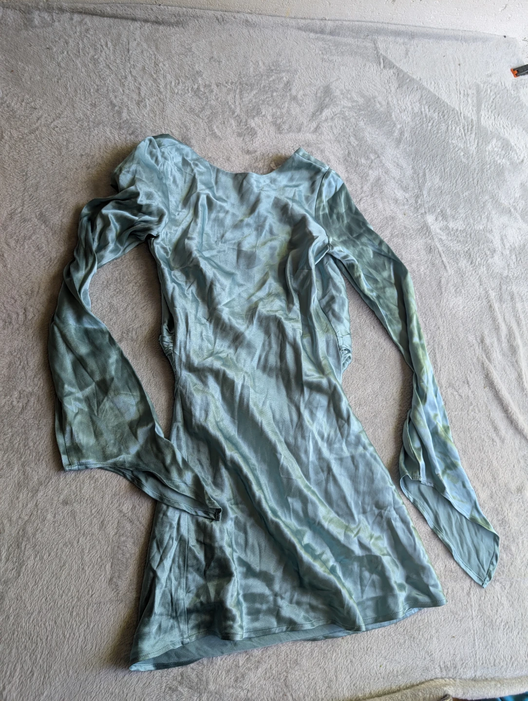 ⚽Meshki Light Blue Long Sleeve Dress - photo 4
