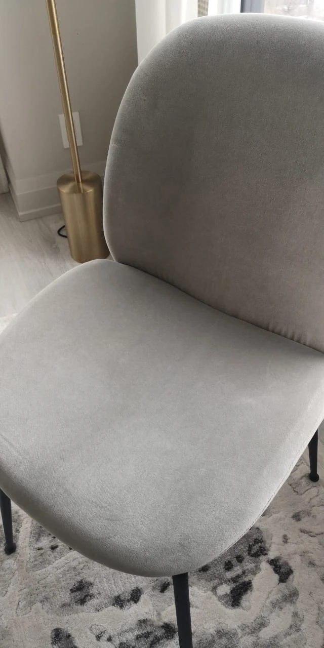 6 light grey stractub dinning chair