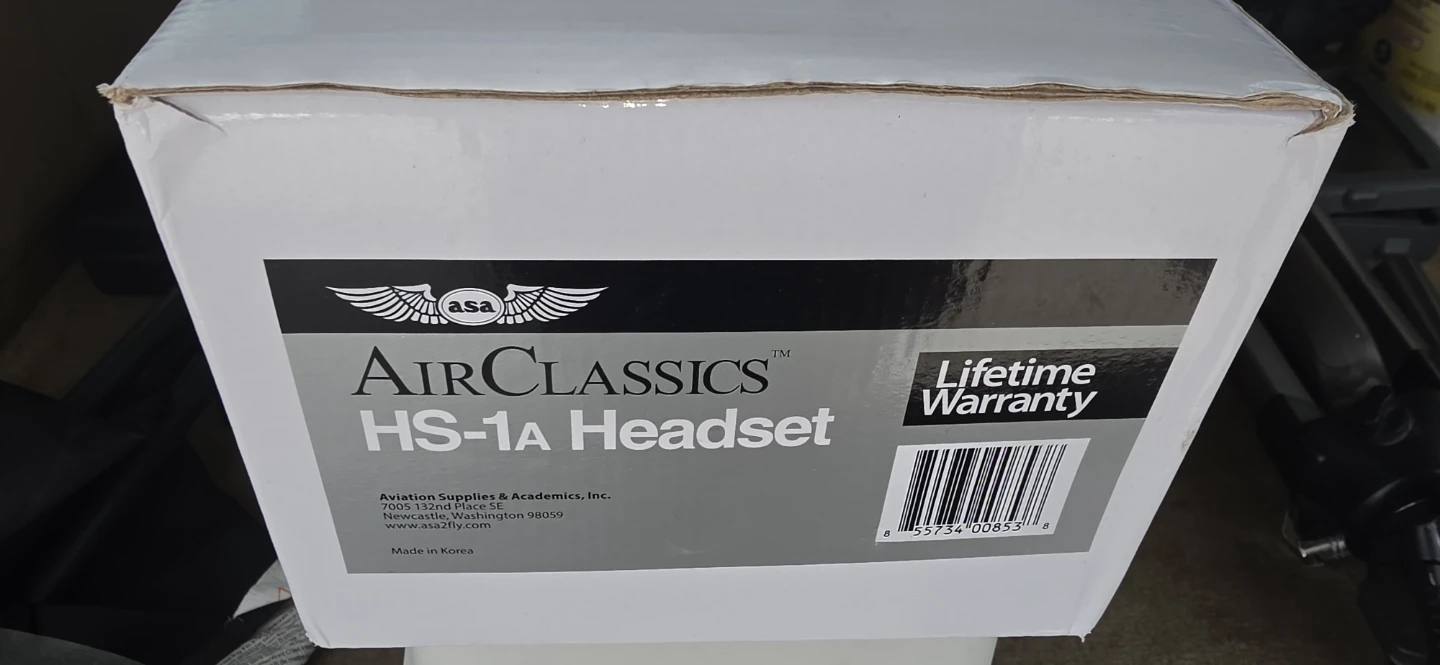ASA AirClassics HS-1A Headset