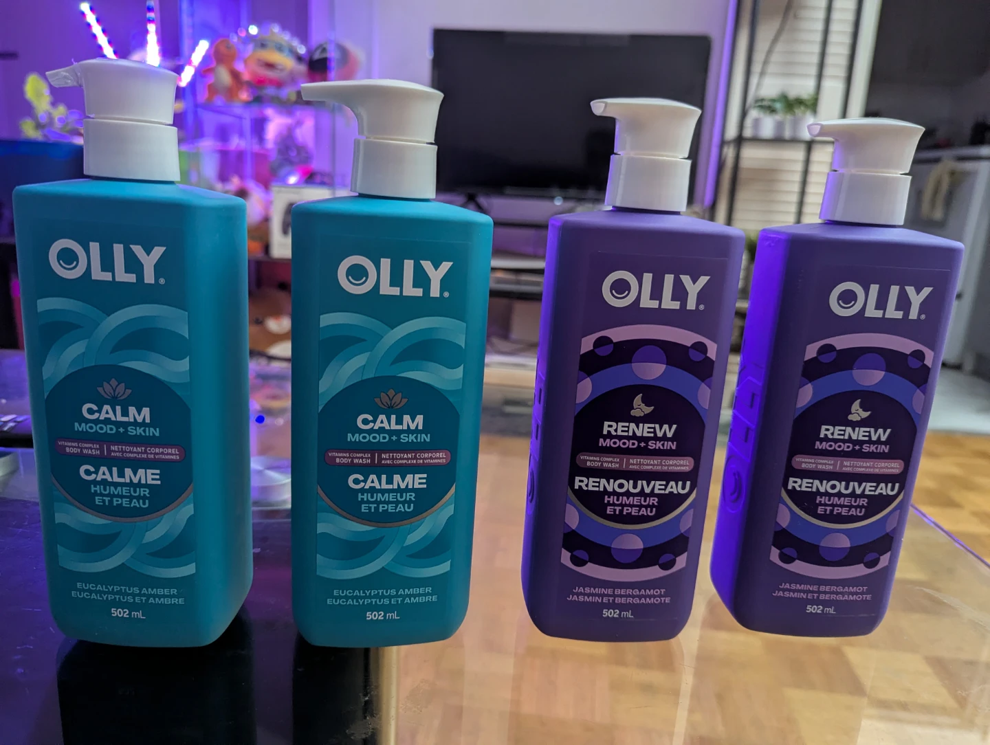 OLLY Renew Mood + Skin Body Wash  502 mL (4 for $30)