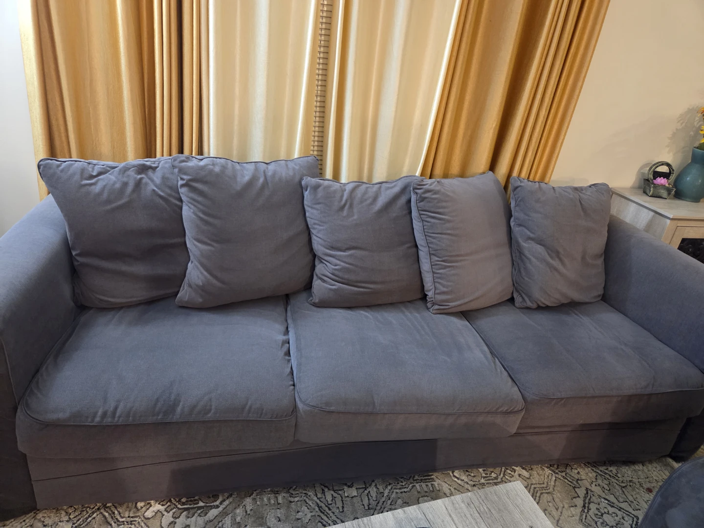 Grey ikea Sofa
