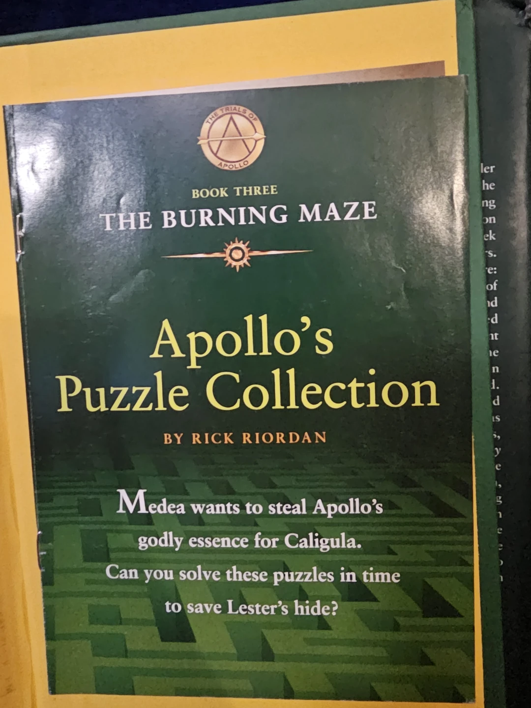 The Trials of Apollo Book 3: The Burning Maze by Rick Riordan - photo 3