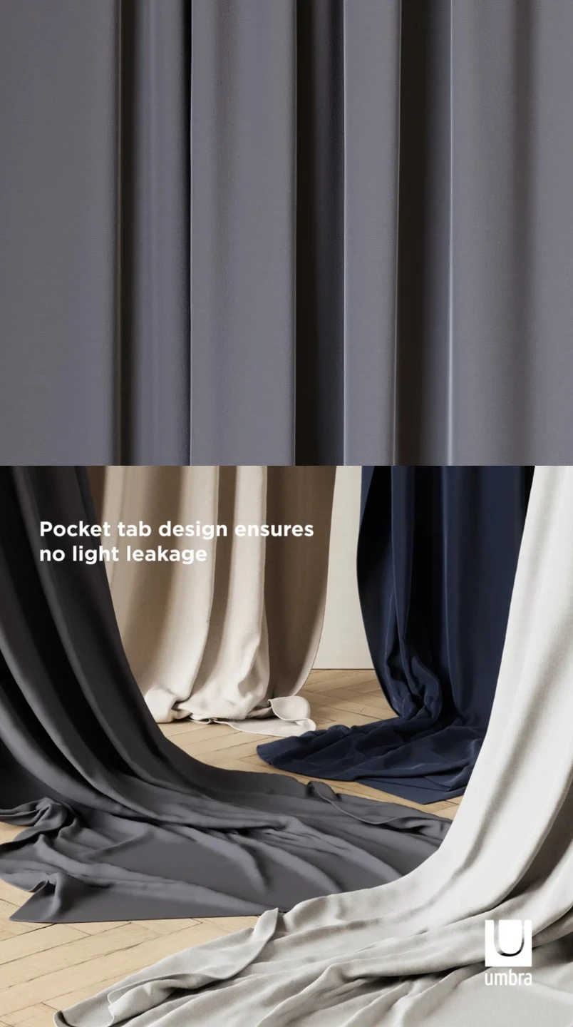 NIB Umbra Twilight Blackout Curtains - photo 3