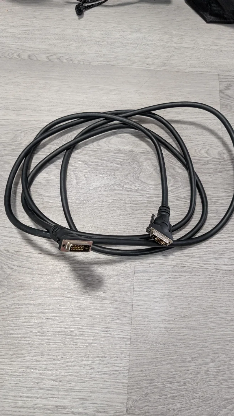 Belkin 10ft (3m) DVI-D to DVI-D  with male connectors.