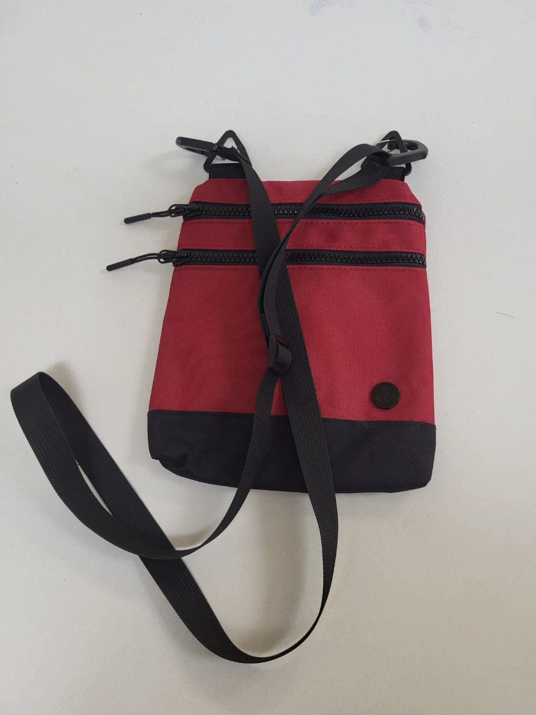 Red and Black Crossbody Bag ⚽️
