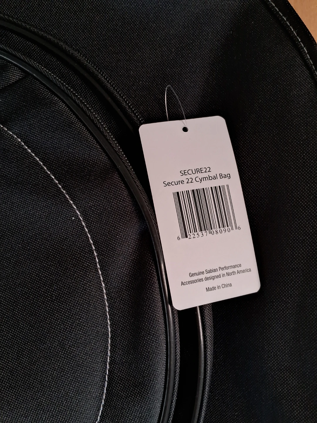 SABIAN SECURE 22" CYMBAL BAG (NEW. WITH TAGS) - photo 3