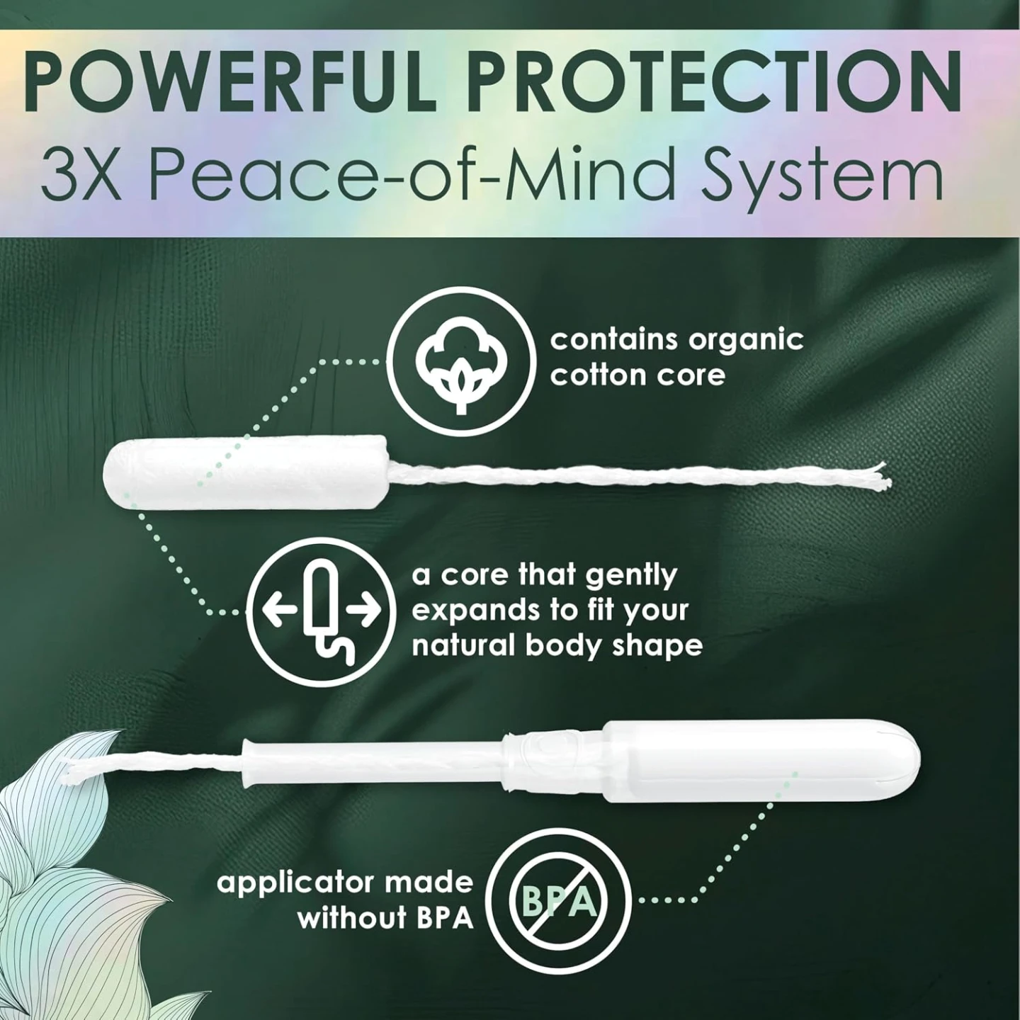 L. Organic Cotton Tampons ⚽ - photo 3