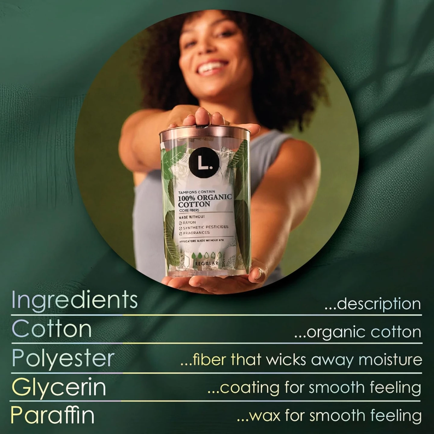 L. Organic Cotton Tampons ⚽ - photo 5