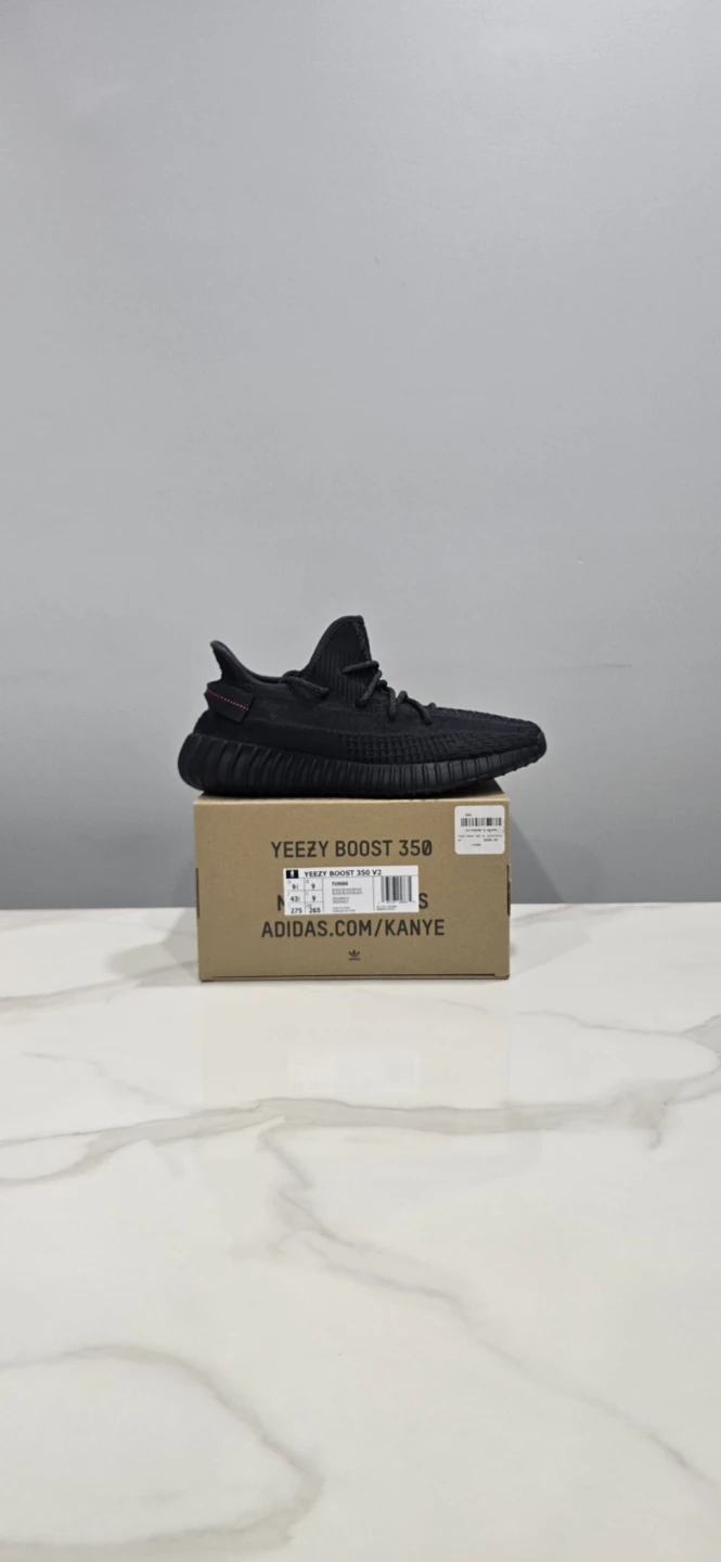 Adidas Yeezy V2 350 black (Non-Reflective) size 9.5