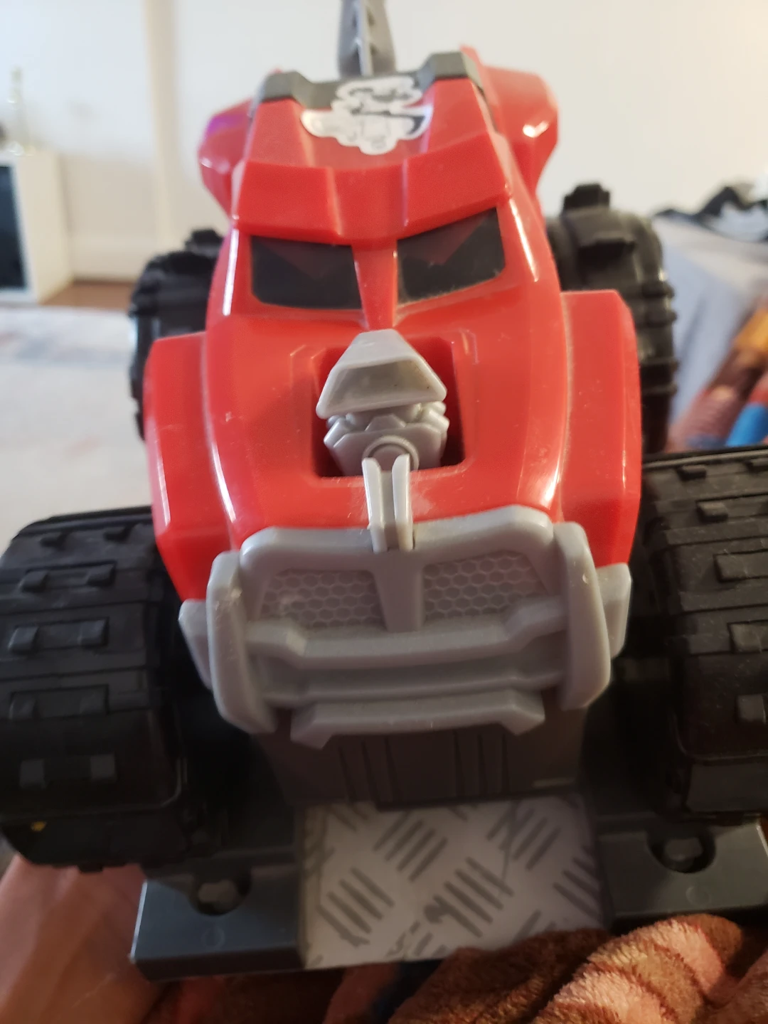 Red Monster Truck Toy