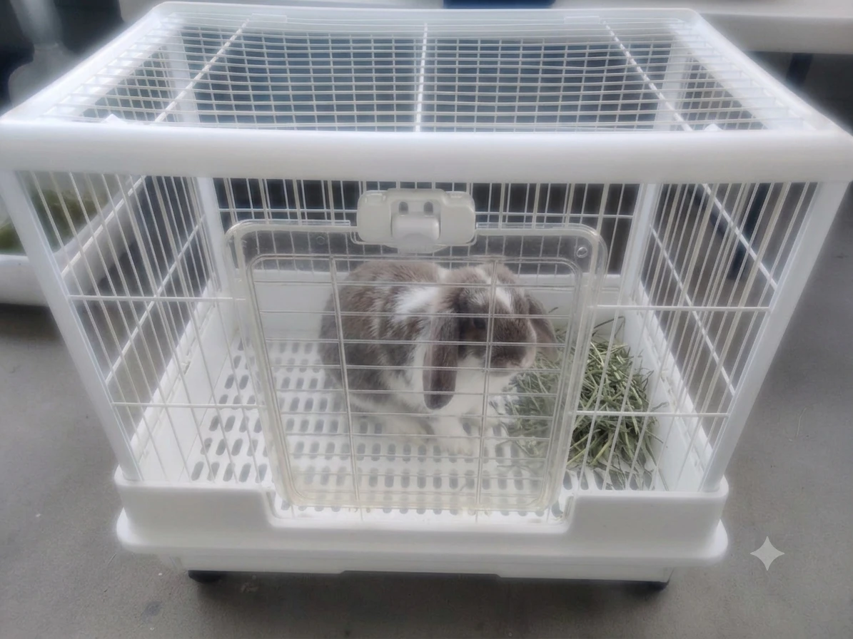 White Pet Cage 24x15.5x20"