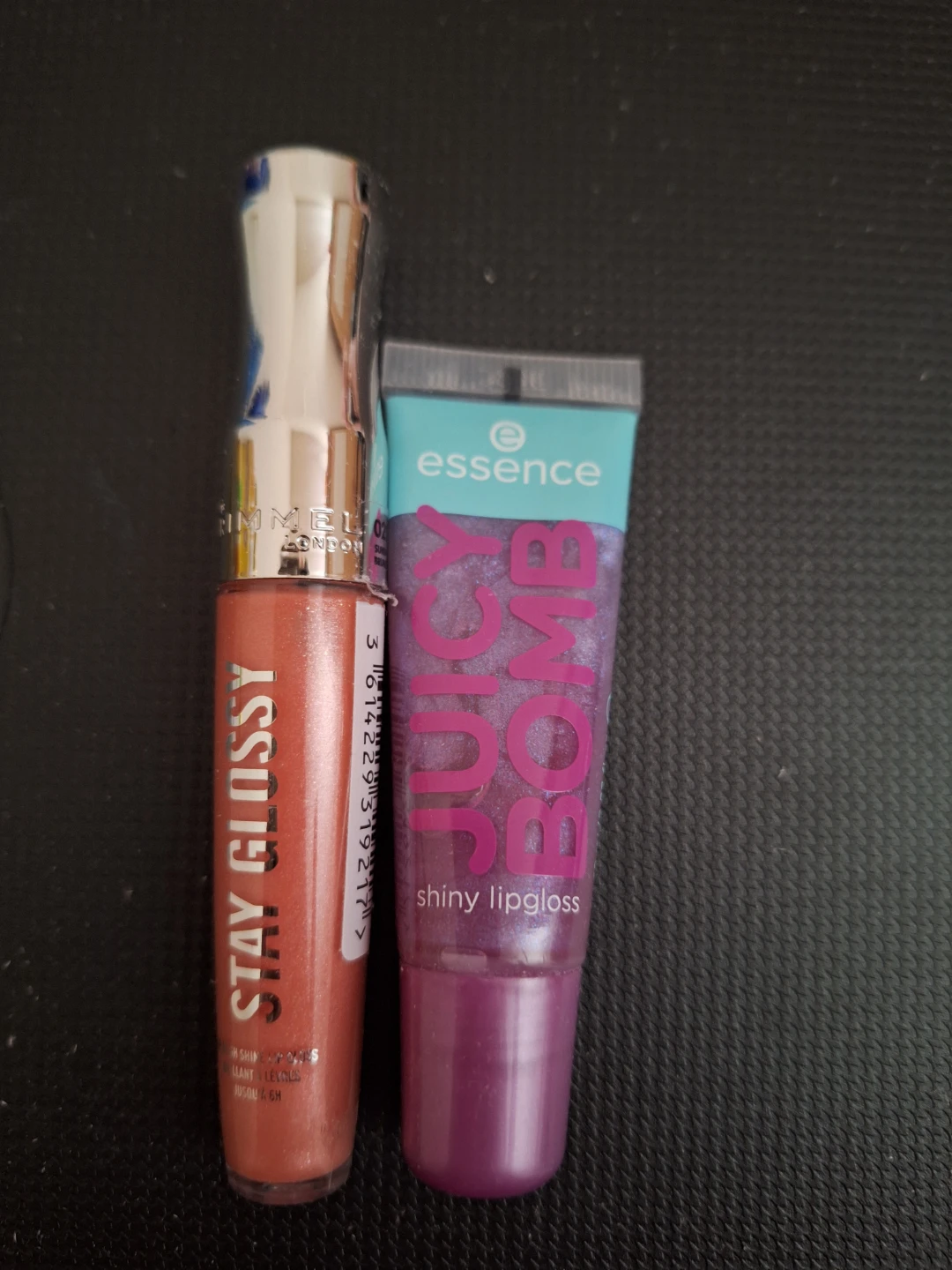 Rimmel Stay Glossy and Essence Juicy Bomb Lipgloss set