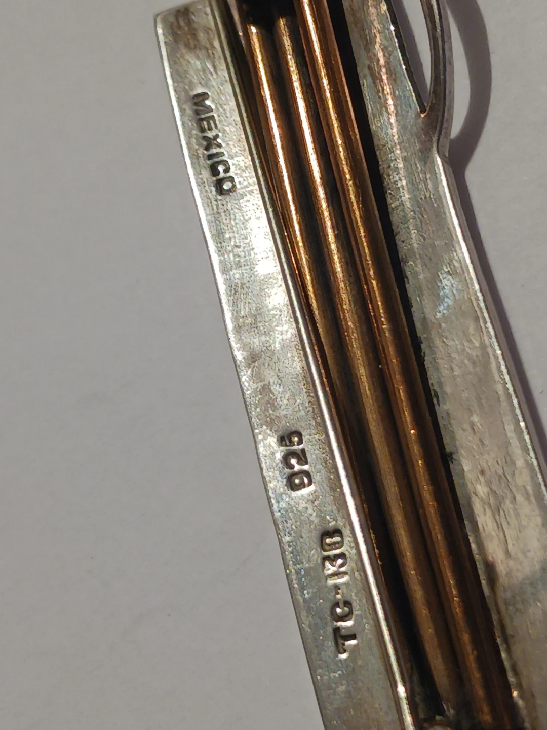 TAXCO MEXICO Sterling Silver Golf Bag /Clubs Brooch - photo 5