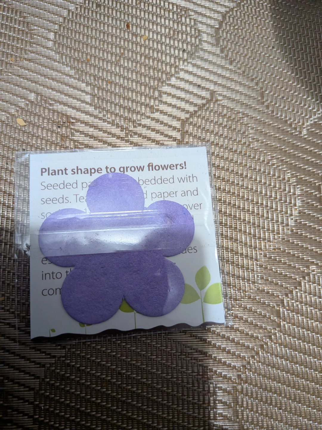 Sprout Into Action Flower Seed Paper - photo 2