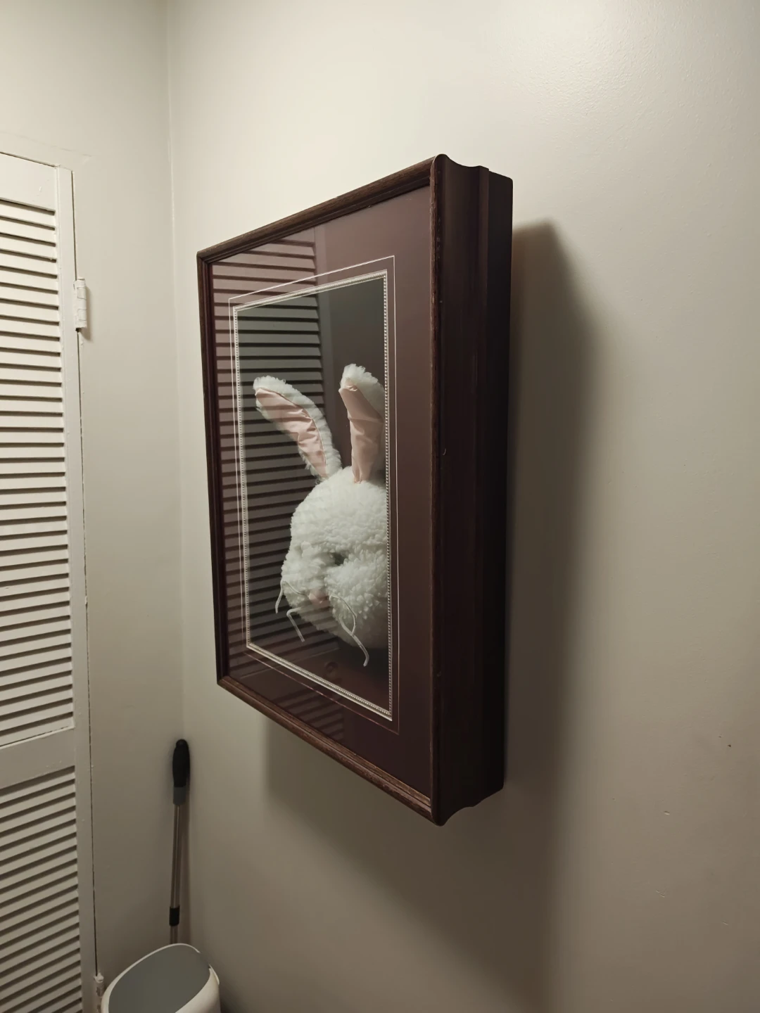 Framed Bunny Face Wall Art - photo 2