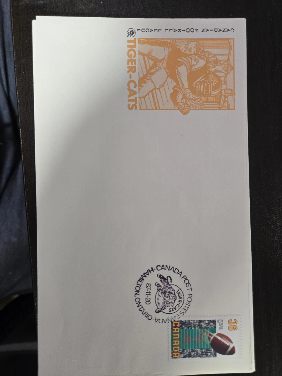 Canadian Football League CFL Envelopes - 5 Teams - photo 3