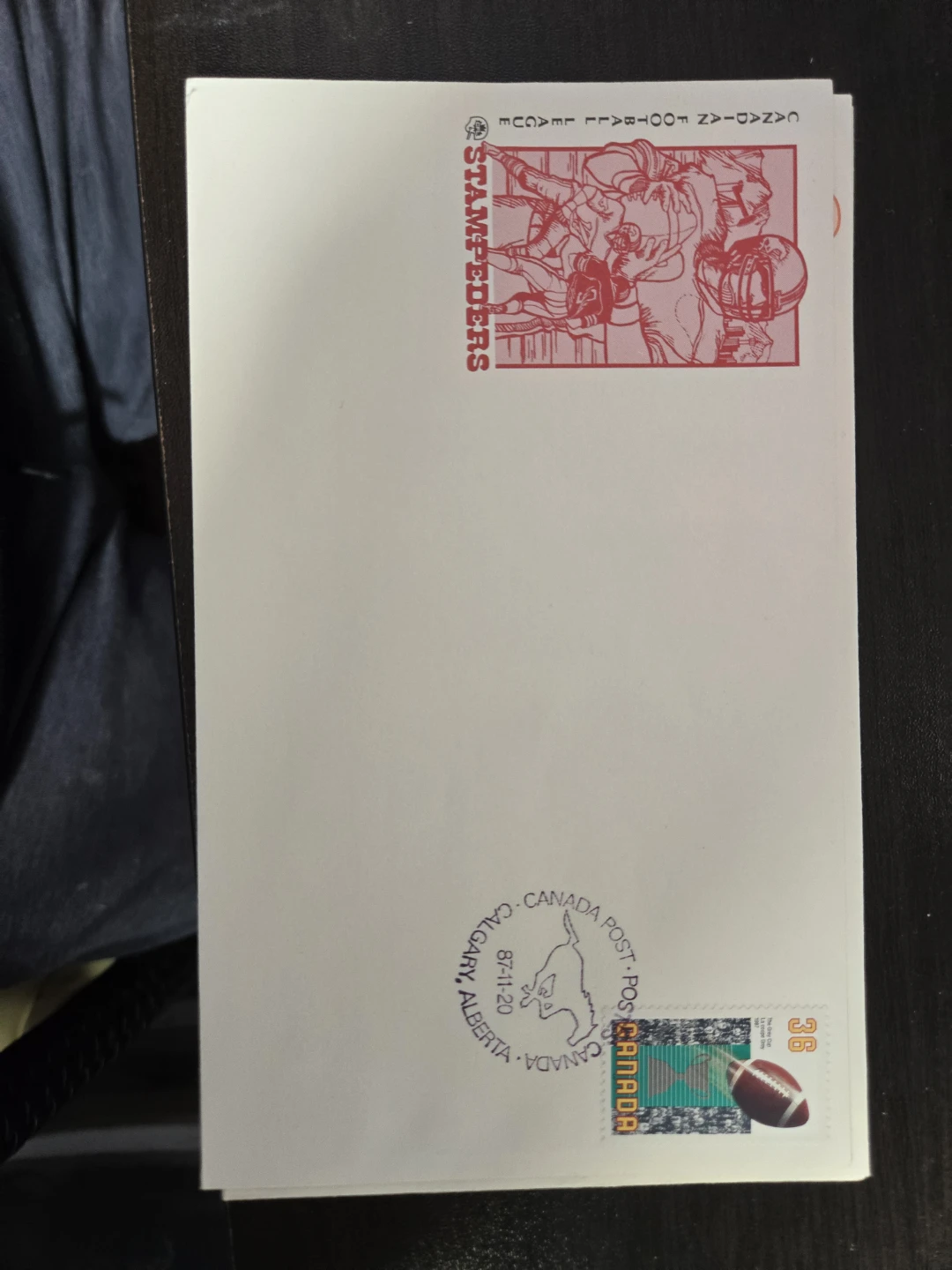Canadian Football League CFL Envelopes - 5 Teams - photo 5