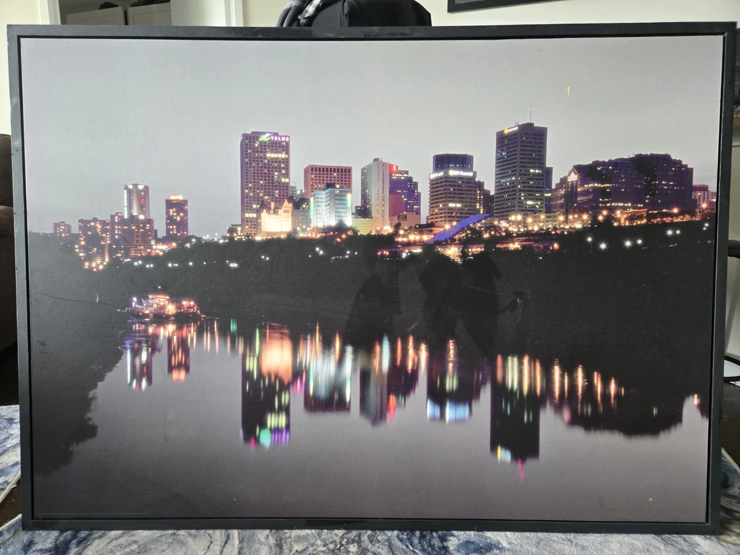 Edmonton Skyline Portrait