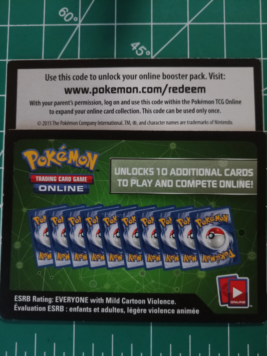 2X Pokemon TCG Online Code Card - Unlocks 10 Additional Cards