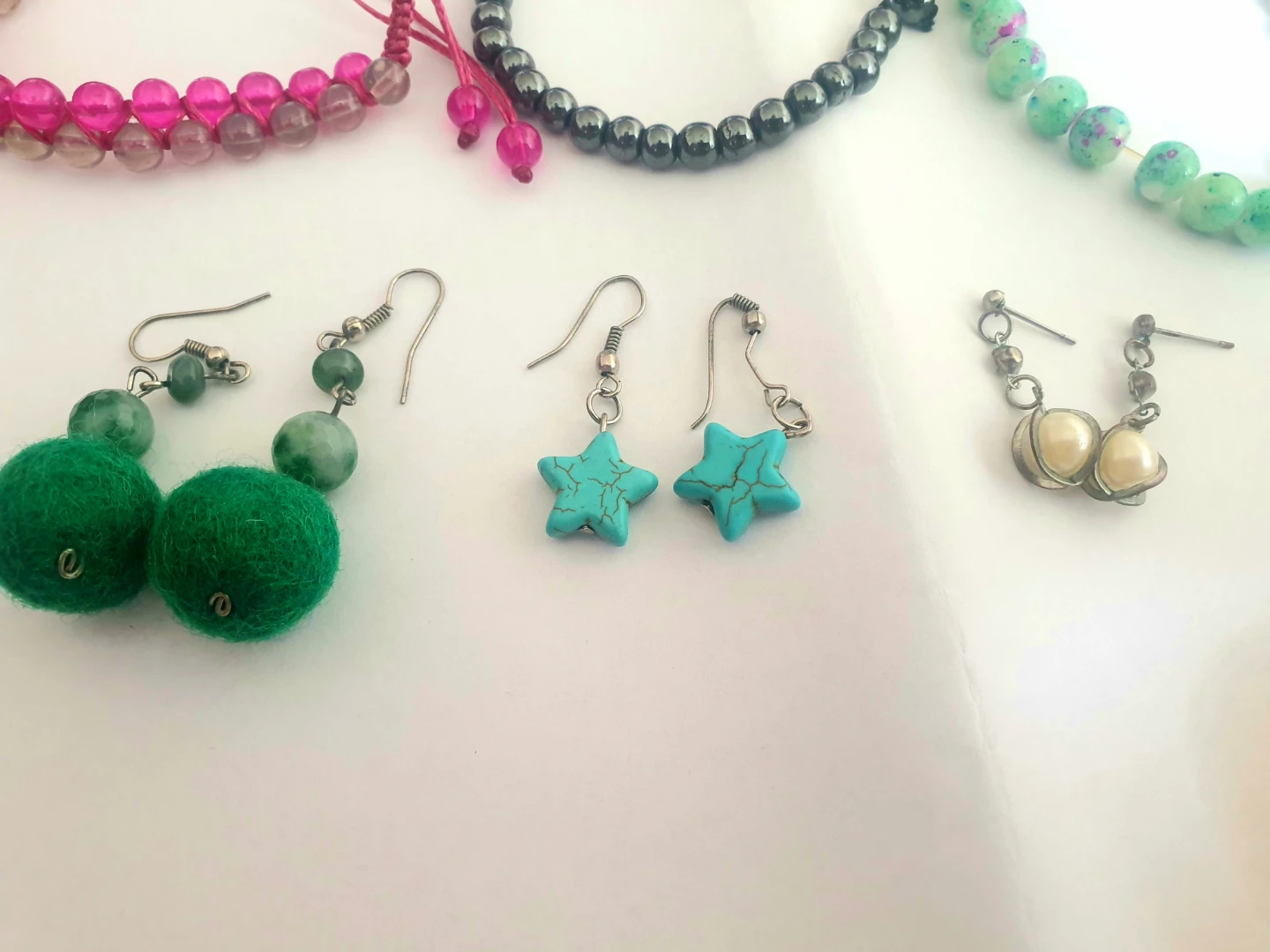 🥿Beaded Bracelets and Earrings Set🥿 - photo 2