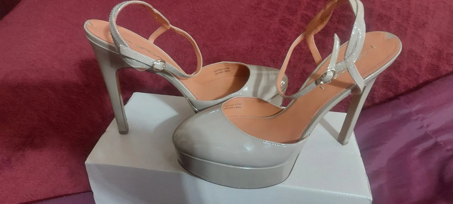 Via Spiga Patent Platform Heels⚽ - photo 2