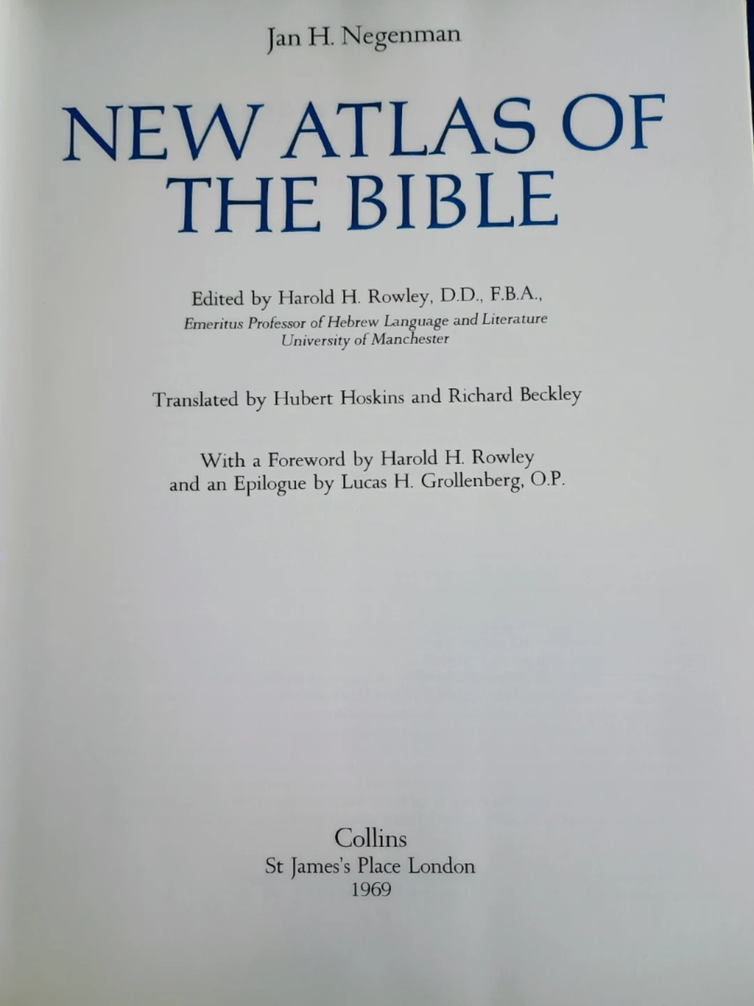 ⚽  New Atlas of the Bible Book - photo 2